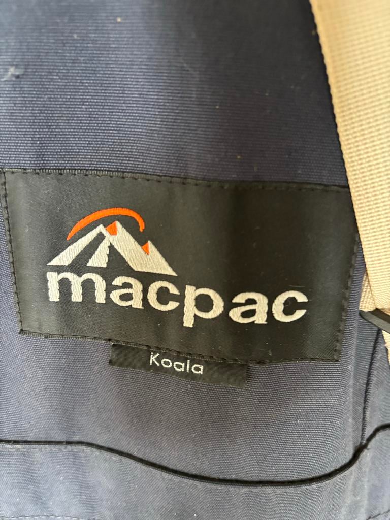 Macpac Koala baby/peuter drager backpack (6 mnd - 4 jaar), Gebruikt, Rug, Draagzak, Ophalen