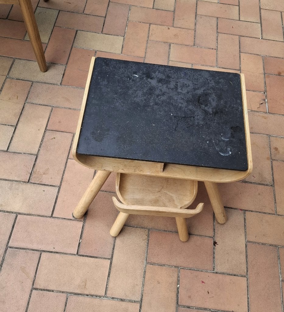 peutertafel en stoeltje, Ophalen, Gebruikt, Stoel(en)