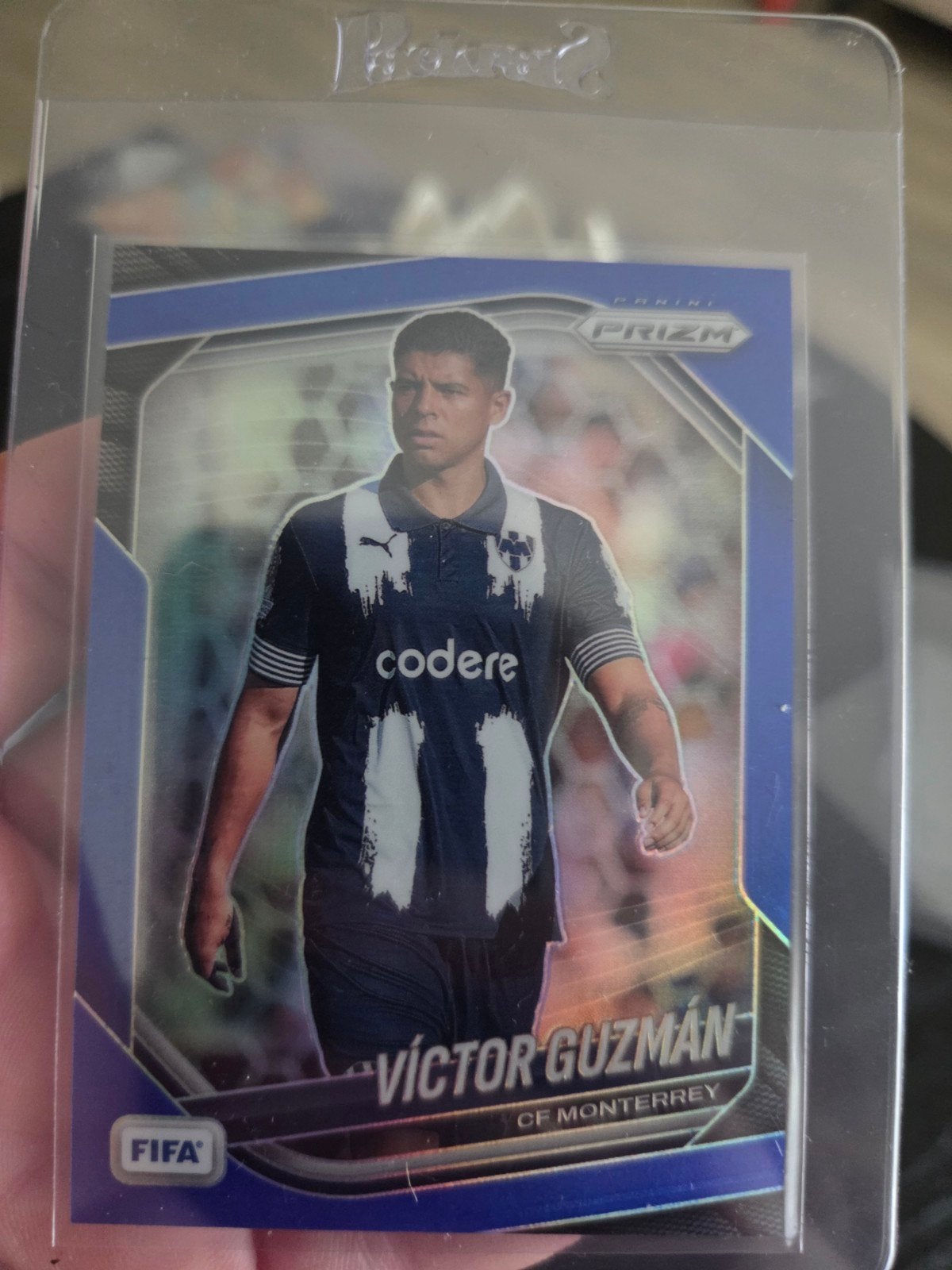 Victor Guzman Panini Prizm Voetbalkaart 139/199, Verzamelen, Sportartikelen en Voetbal, Ophalen of Verzenden