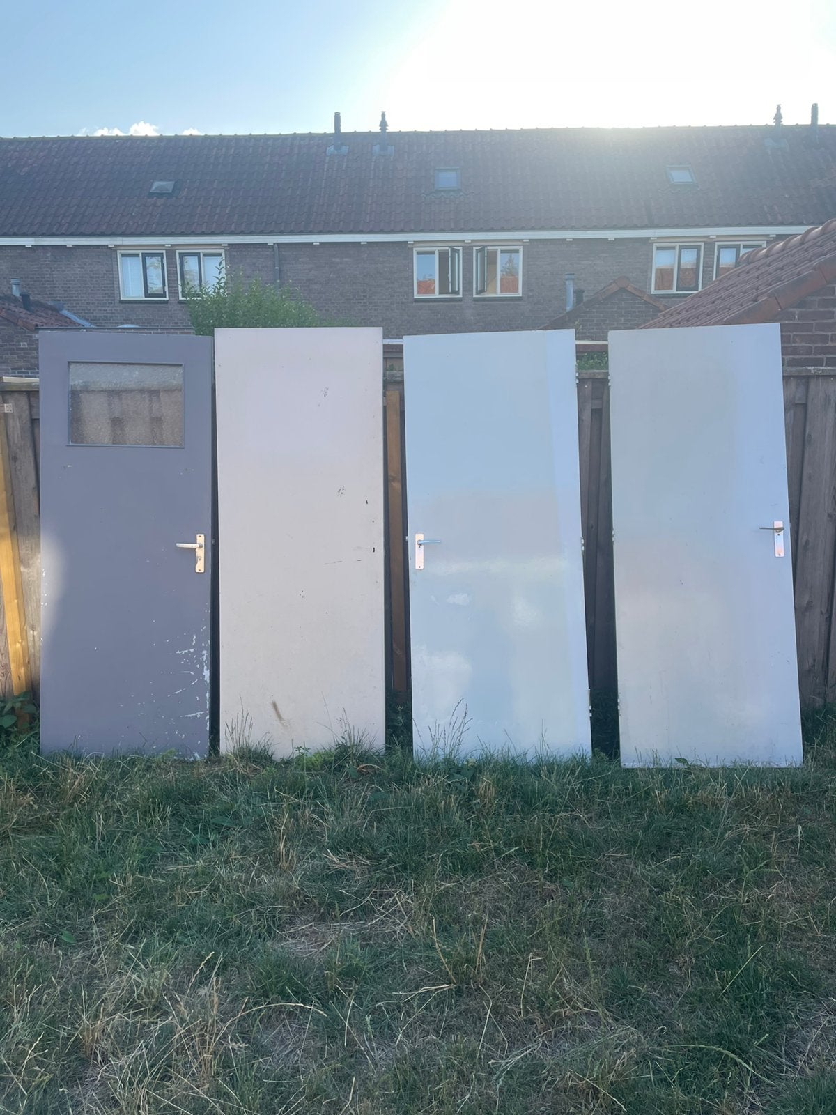 Gratis binnendeuren, Doe-het-zelf en Verbouw, Deuren en Horren, Ophalen, Minder dan 80 cm, Binnendeur, Zo goed als nieuw