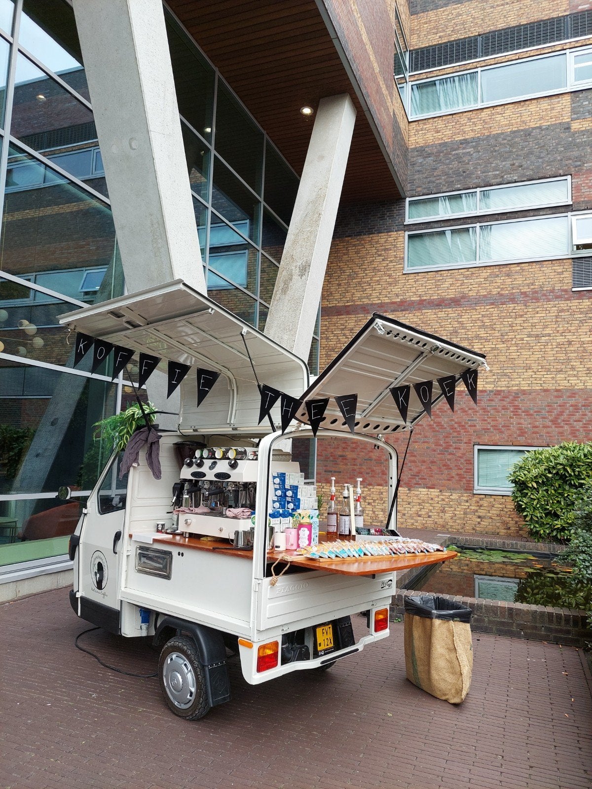 Koffie tuk tuk of kar op lokatie, Ophalen, Nieuw, Overige