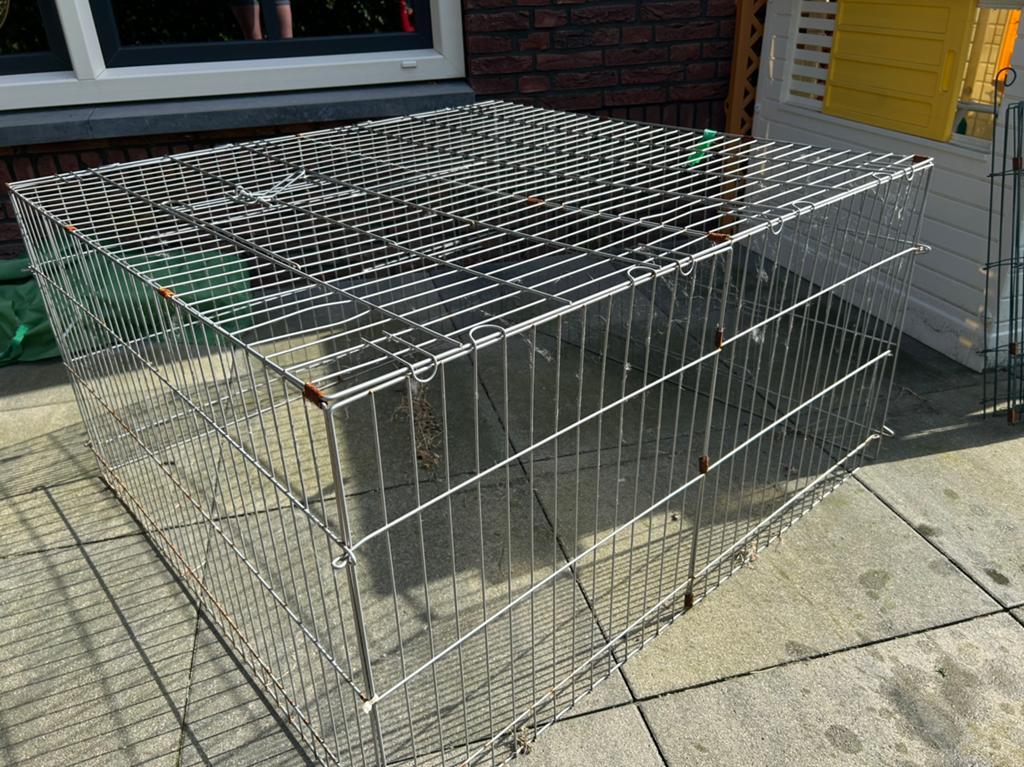 Konijnenren, Ophalen, 110 cm of meer, 60 tot 90 cm, Zo goed als nieuw