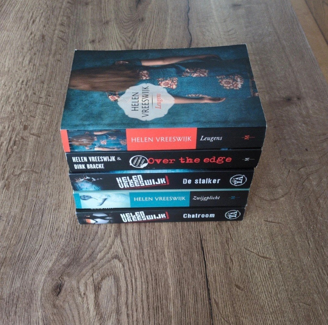 Helen Vreeswijk boekenpakket (5 thrillers), Boeken, Ophalen of Verzenden, Gelezen, Helen Vreeswijk, Nederland