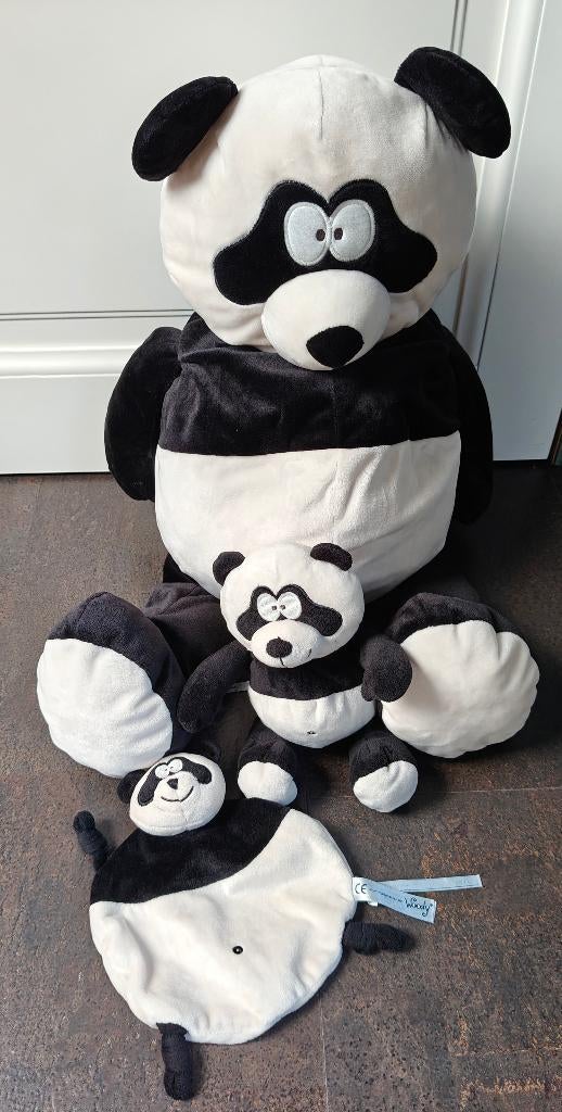 Set Woody knuffels en knuffeldoekje Panda, Ophalen of Verzenden, Zo goed als nieuw, Overige typen
