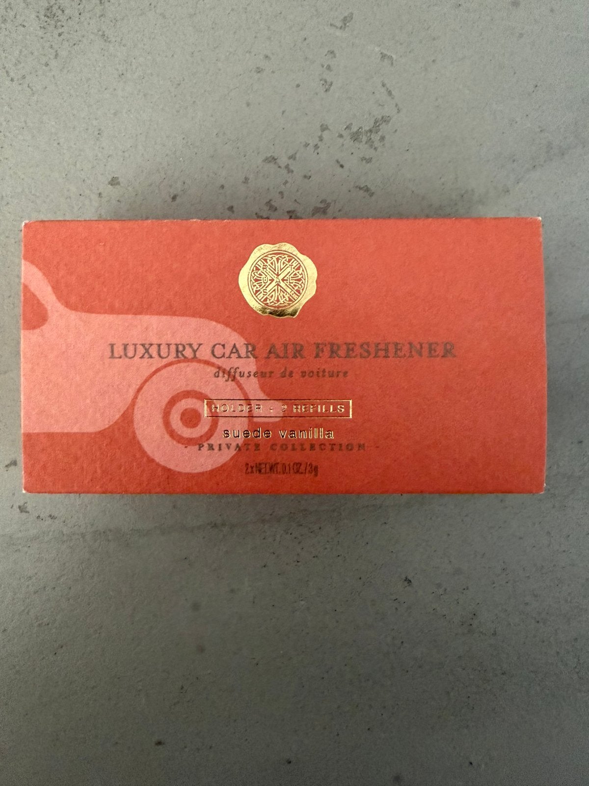 Auto parfum verfrisser compleet Suede Vanilla nieuw, Ophalen of Verzenden, Nieuw, Rituals