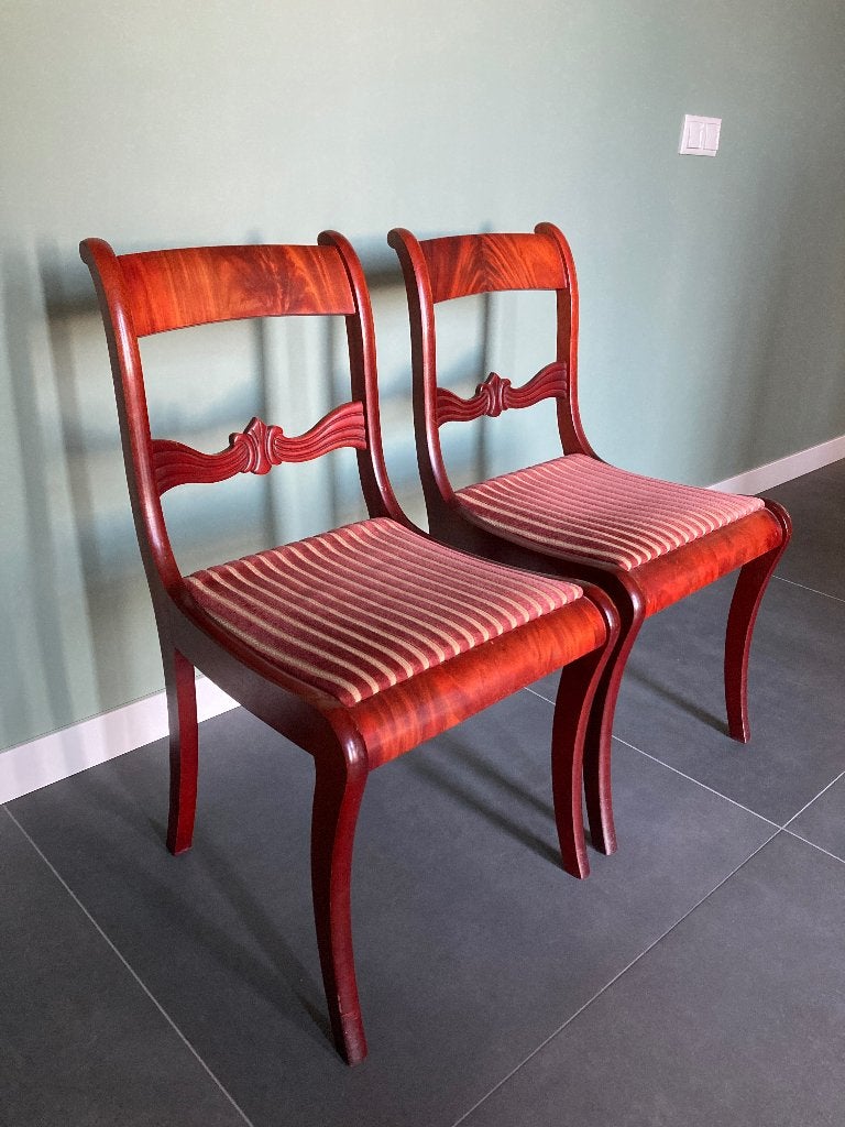 Biedermeier stoelen, Antiek en Kunst, Ophalen