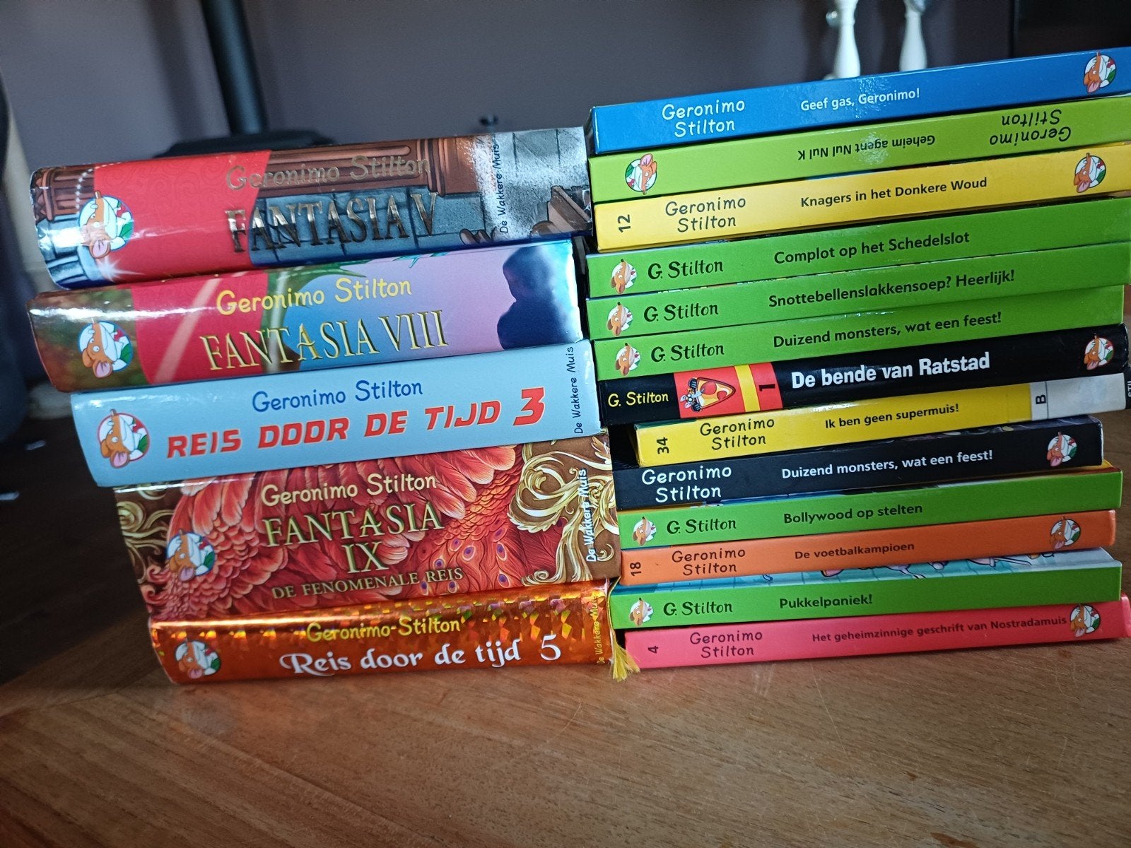 Geronimo Stilton Boekenpakket, Boeken, Ophalen of Verzenden, Gelezen, Geronimo Stilton, Fictie algemeen