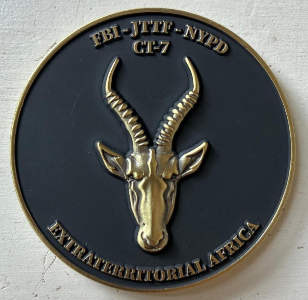 zeldzame munt FBI-NYPD, Verzenden, Noord-Amerika, Losse munt