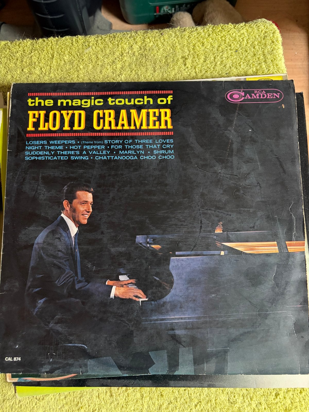 Floyd Cramer - The Magic Touch Of Floyd Cramer LP (RCA Camde, Ophalen, LP, Gebruikt, Pop