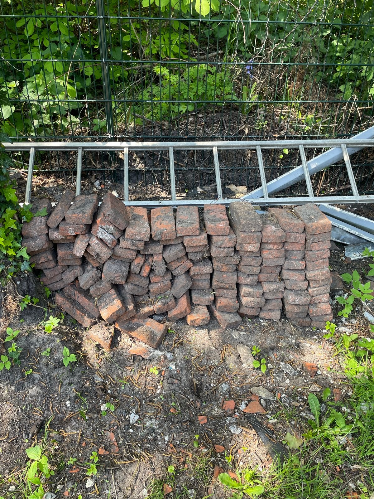 Oude waaltjes - perfect voor tuin of terras, Doe-het-zelf en Verbouw, Tegels, Ophalen, Gebruikt, Keramiek, 20 tot 40 cm