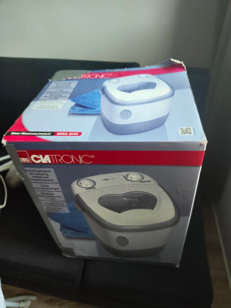 Camping Wasmachine CLAtronic mwa 3540, Ophalen of Verzenden, Nieuw