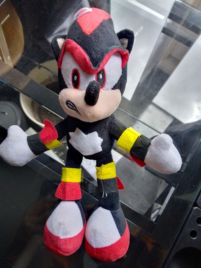 Shadow the Hedgehog Knuffel, Overige karakters, Overige typen, Ophalen of Verzenden, Zo goed als nieuw
