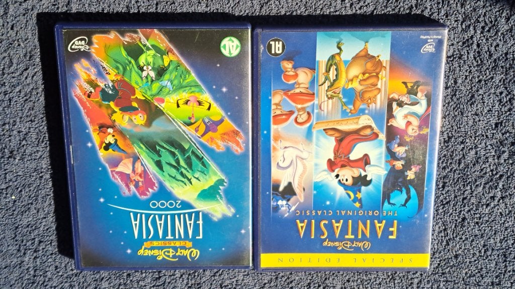 Fantasia 1 & 2, Alle leeftijden, Ophalen of Verzenden, Zo goed als nieuw, Amerikaans