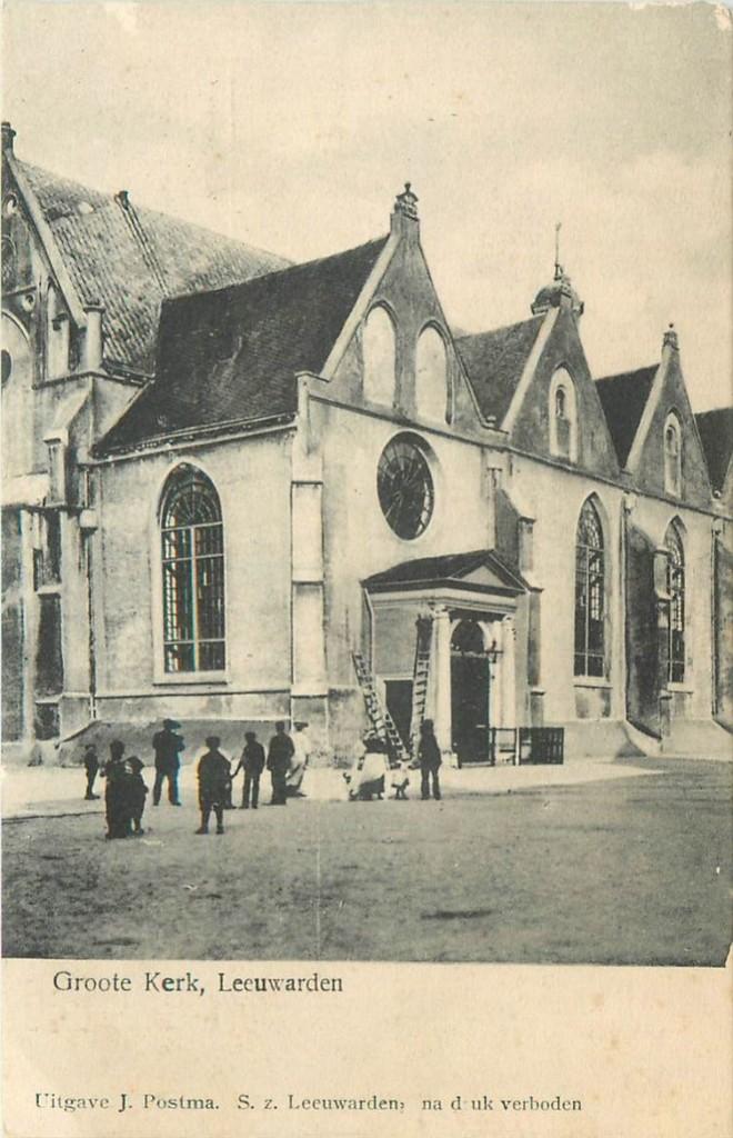 701-226-045 Leeuwarden Groote Kerk, Verzenden, Voor 1920, Friesland