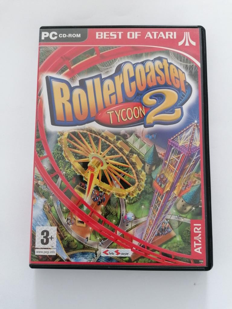 Rollercoaster Tycoon 2 - PC Game, Spelcomputers en Games, Games | Pc, 1 speler, Ophalen of Verzenden, Zo goed als nieuw, Vanaf 3 jaar