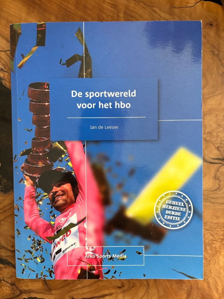 De sportwereld voor het hbo, Boeken, HBO, Jan de Leeuw, Alpha, Ophalen