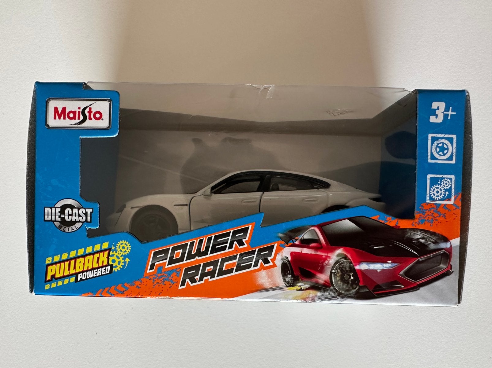 Porsche Taycan 1:43 Maisto, Hobby en Vrije tijd, Ophalen of Verzenden, Nieuw, Auto, Overige merken