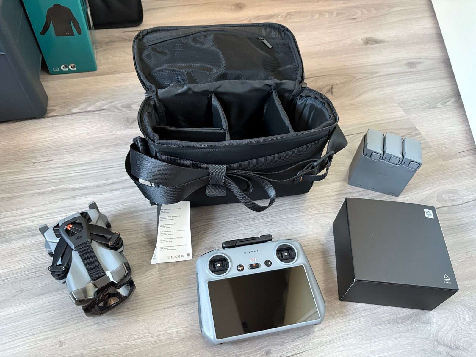 DJI mini 5 pro fly more combo, Audio, Tv en Foto, Drones, Cameradrone, Return to Home, 5 tot 10 kilometer, Zo goed als nieuw