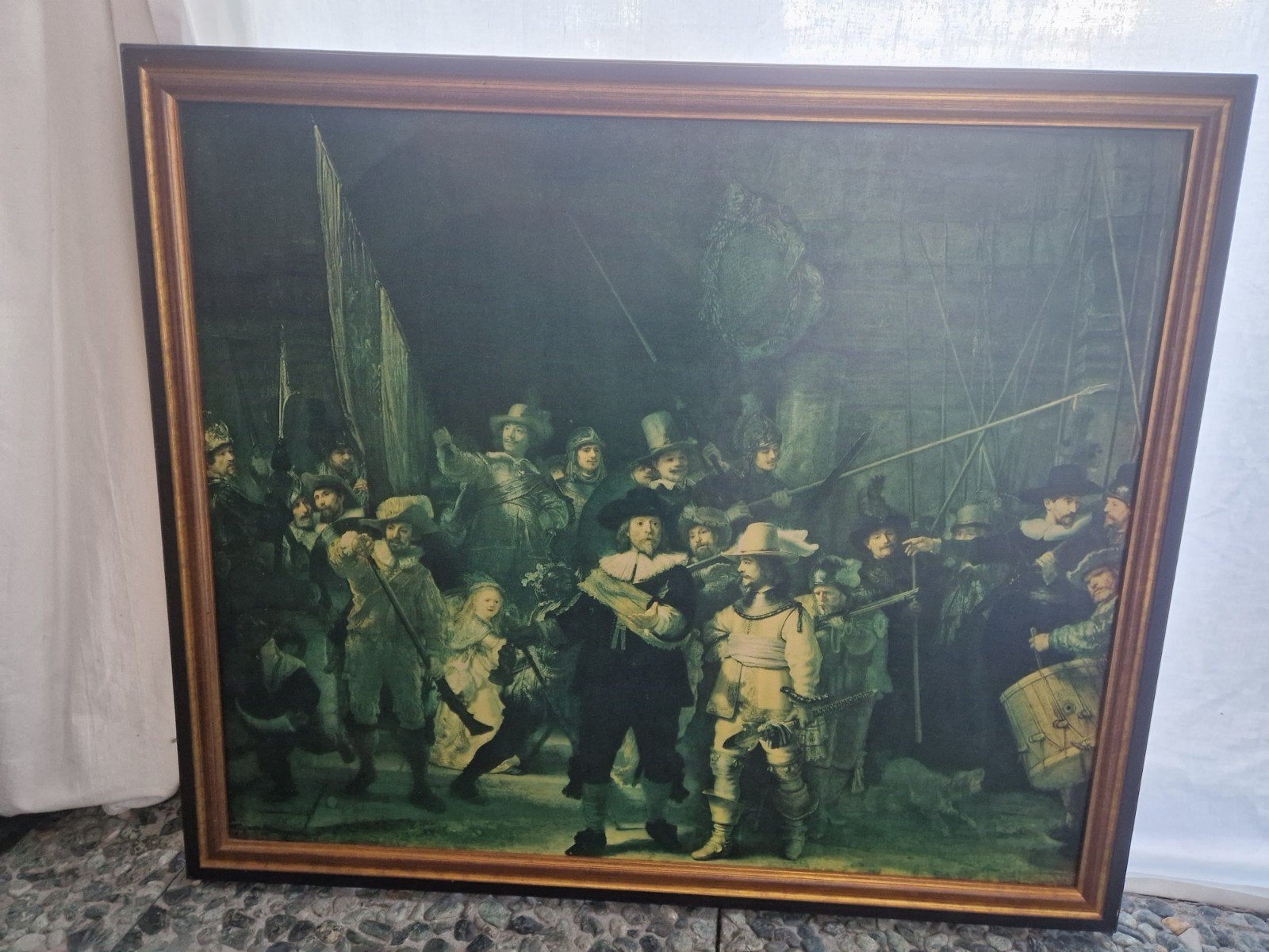 schilderij, Ophalen