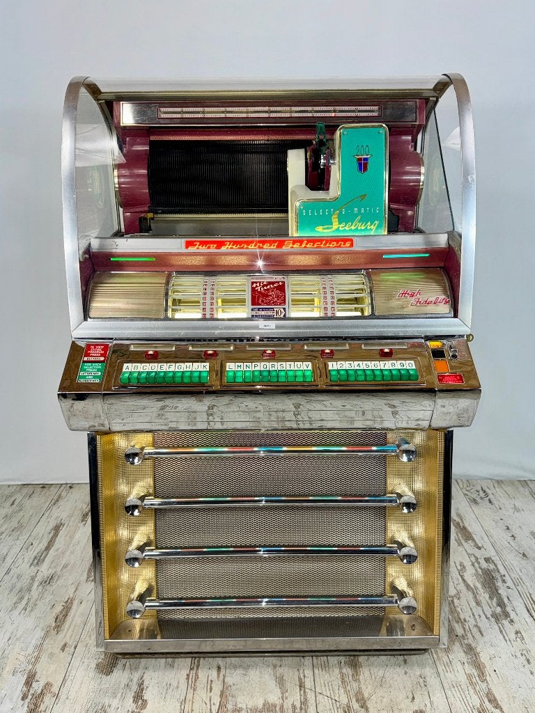 Seeburg V200 Jukebox, Verzamelen, Ophalen of Verzenden, Gebruikt, 1950 tot 1960, Seeburg