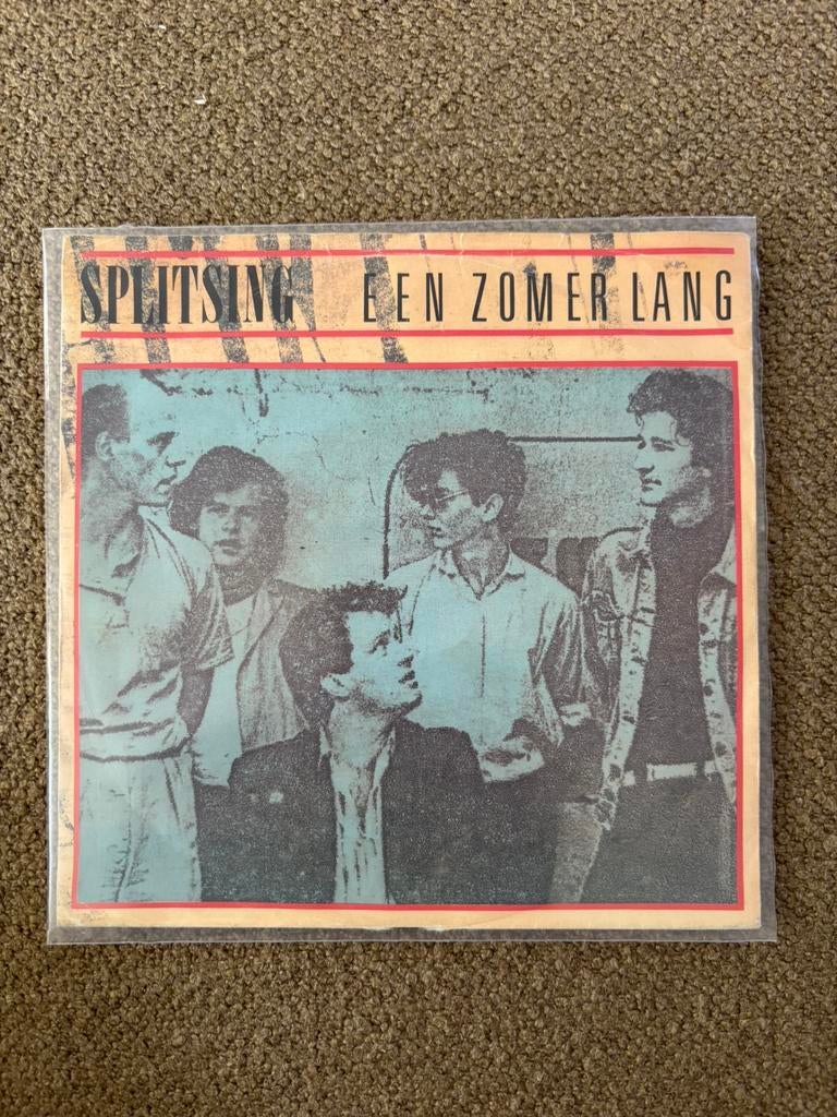 Splitsing - Een zomer Lang, Cd's en Dvd's, Ophalen of Verzenden, Zo goed als nieuw, 7 inch, Nederlandstalig
