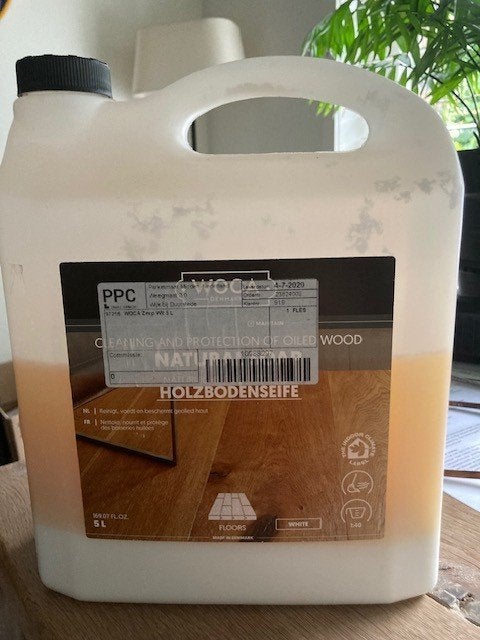Natuurzeep WOCA houten vloer 2,5 liter, Ophalen, Schoonmaakmiddel