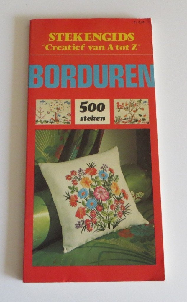 Stekengids M4114: Creatief van A tot Z borduren, Hobby en Vrije tijd, Ophalen of Verzenden, Zo goed als nieuw, Handborduren, Patroon