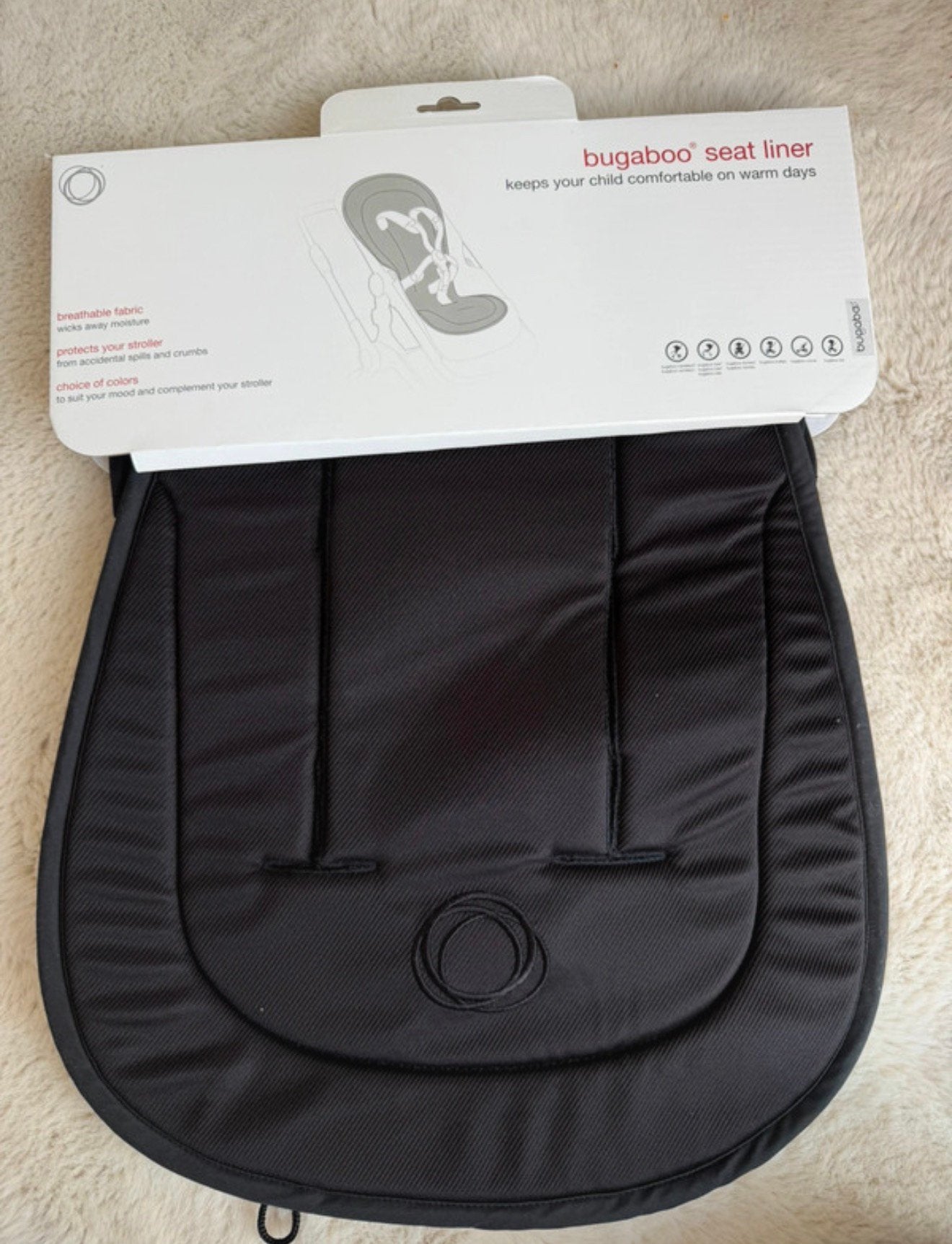 Bugaboo Seatlner Zwart (Nieuw!), Kinderen en Baby's, Ophalen of Verzenden, Nieuw