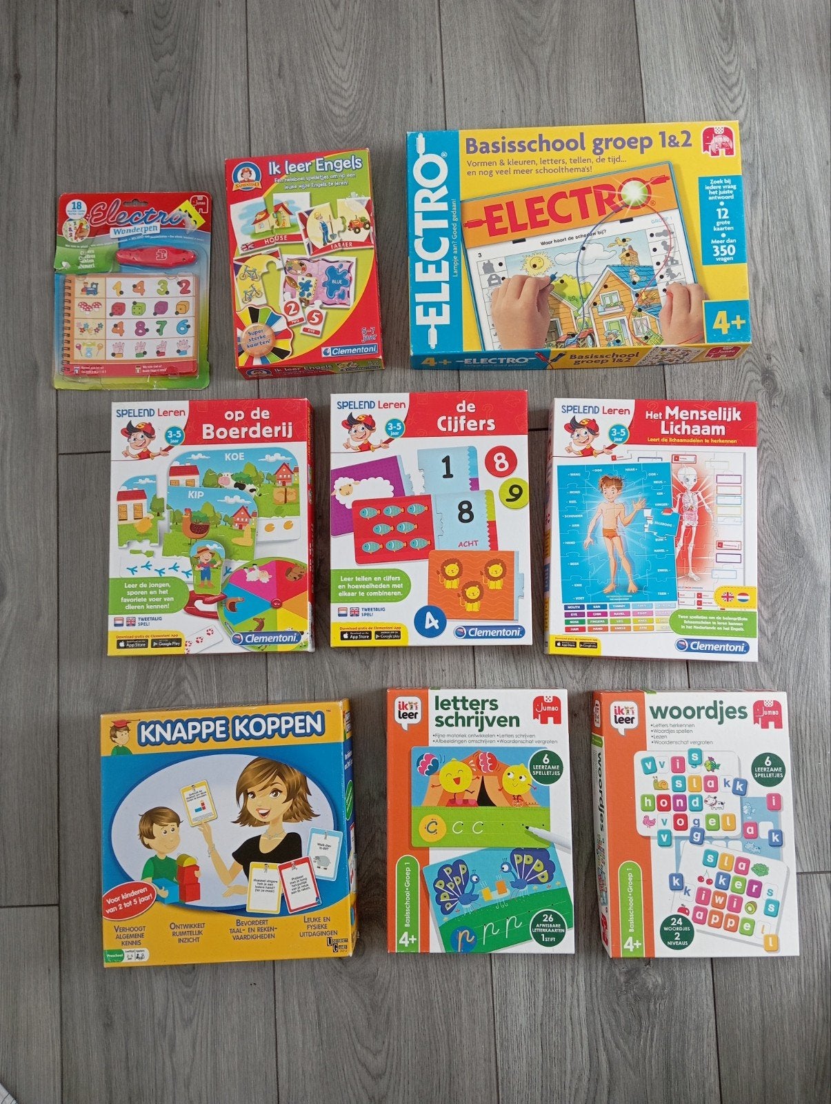 Educatieve spellen Electro Squla etc, Ophalen of Verzenden, Zo goed als nieuw