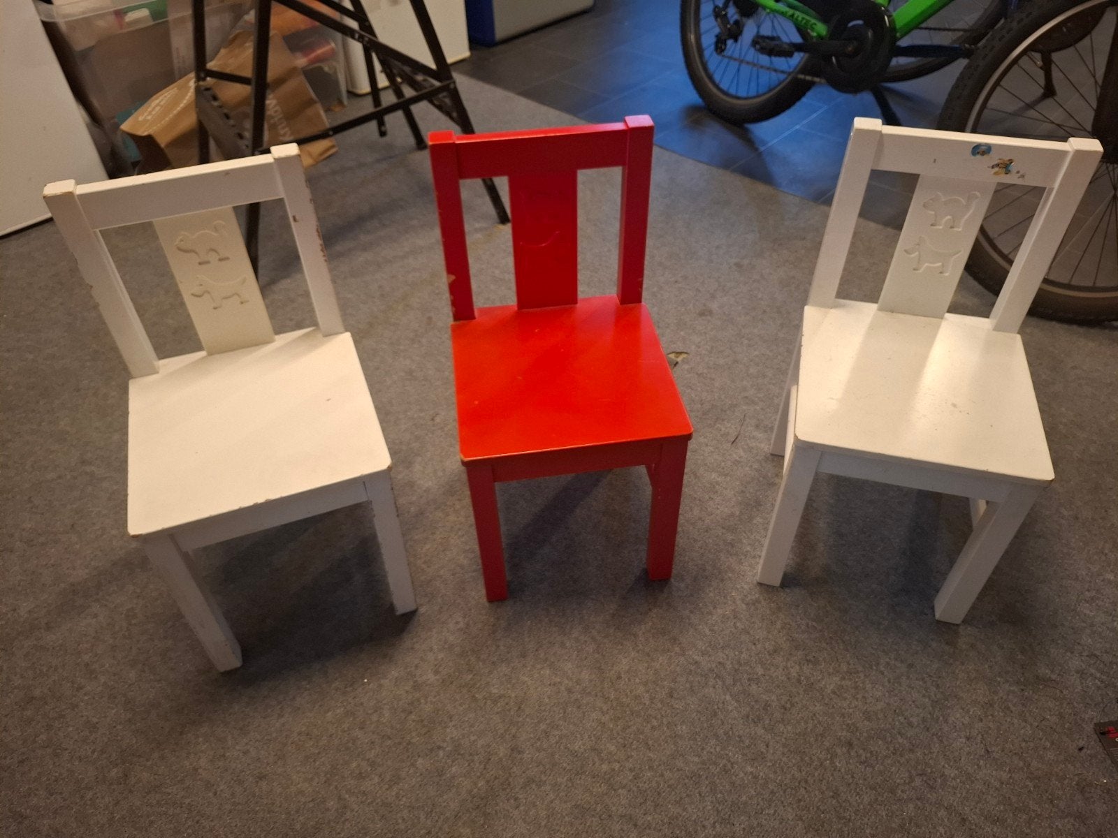 Ikea kritter kinderstoeltjes, Ophalen of Verzenden, Gebruikt