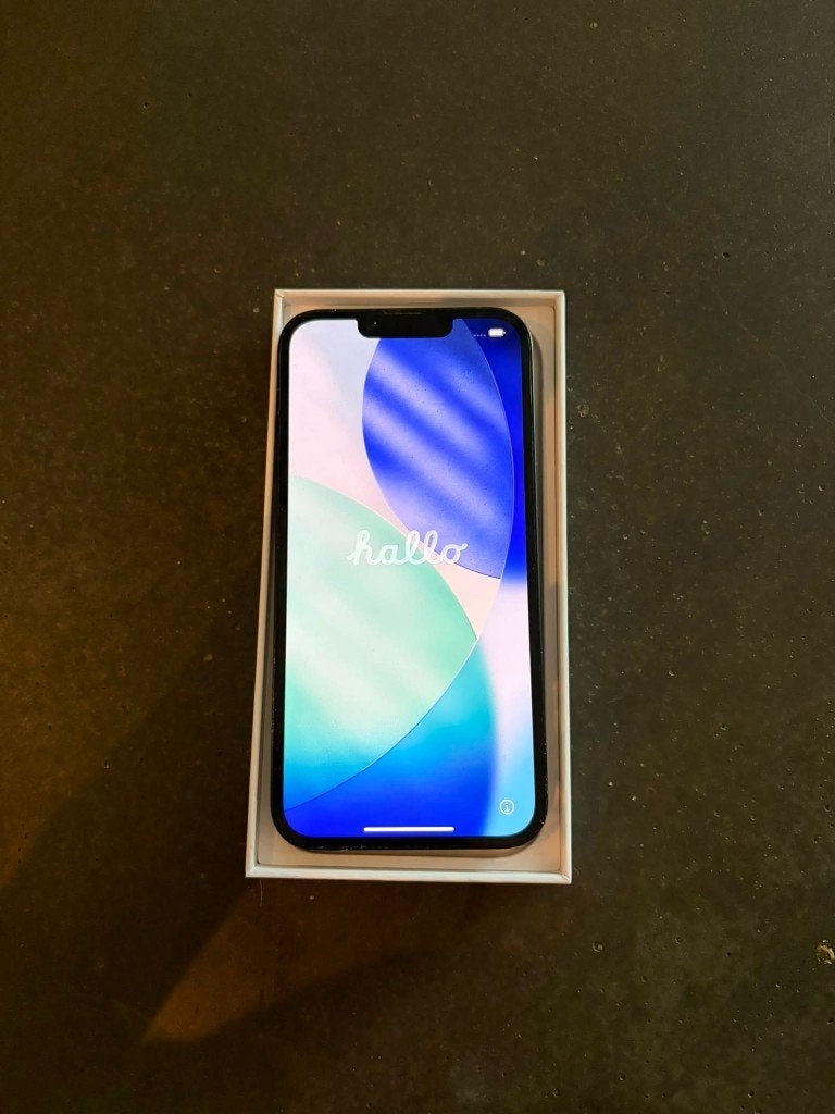 Iphone 14, 128 GB zwart, 128 GB, Zwart, 78 %, Ophalen of Verzenden
