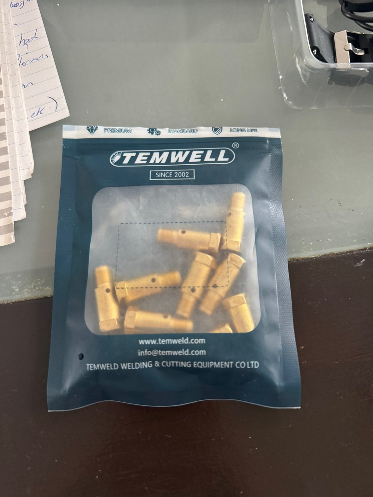 Mig/mag contacttips laspistool/stroomtips voor lastoorts, Ophalen of Verzenden, Nieuw, 250 ampère of meer, Co2