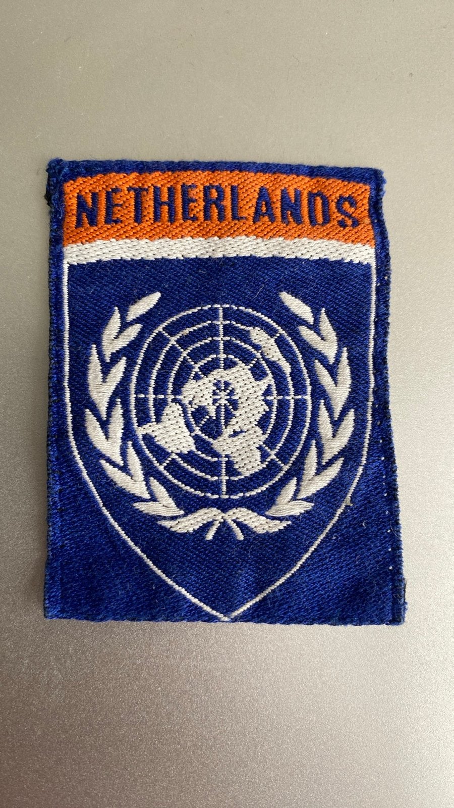 UN Vredesmacht Nederland Patch - Vintage, Verzamelen, Ophalen of Verzenden, Gebruikt