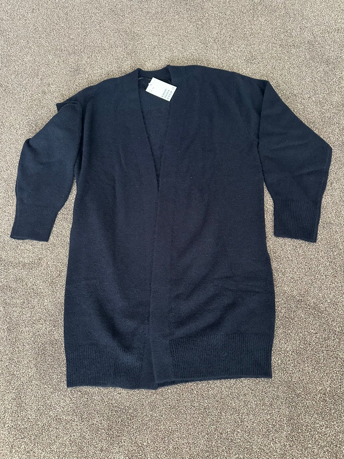 H&M vest navy M/L staat xs in maar valt ruimer, Ophalen of Verzenden, Nieuw, Maat 38/40 (M), Blauw