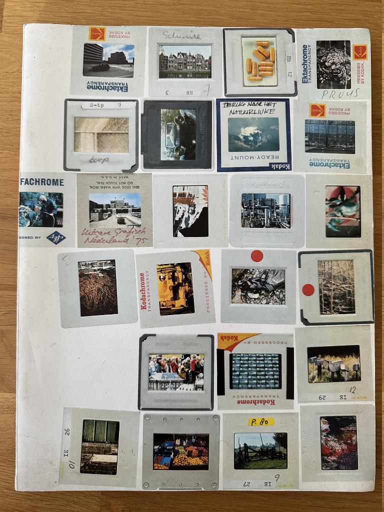 Terug naar het natuurlijke (Uitg. Grafisch Nederland 1975), Boeken, Ophalen, Gelezen, Grafische vormgeving