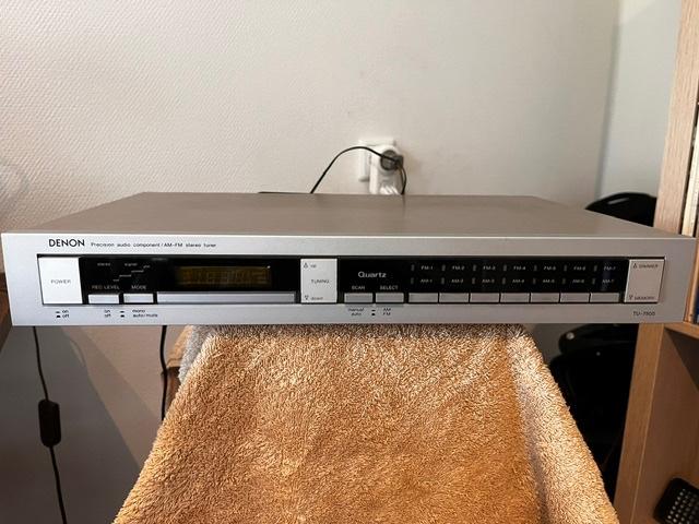 Denon TU750S Tuner, Ophalen, Gebruikt