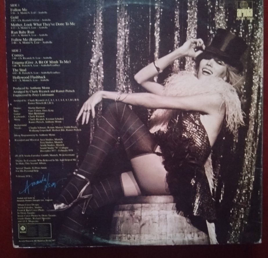 Vinyl LP Amanda Lear, Cd's en Dvd's, Ophalen, LP, Gebruikt, Pop