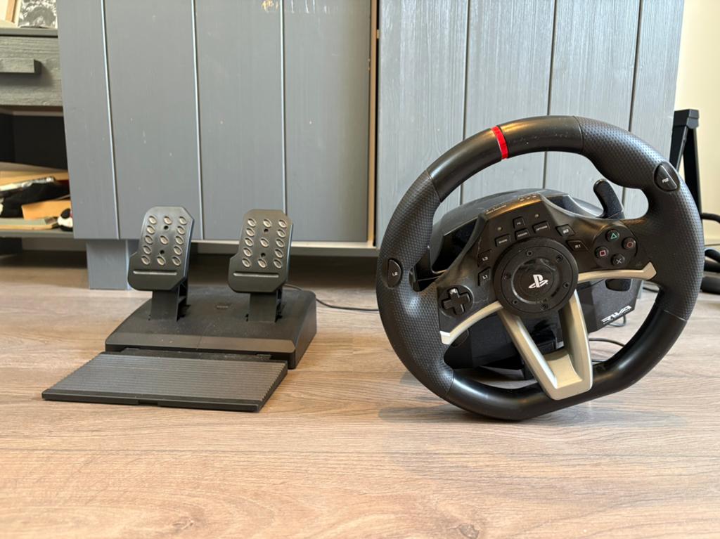 Apex Hori Orizon racestuur inclusief pedalen, Spelcomputers en Games, Spelcomputers | Sony PlayStation Consoles | Accessoires