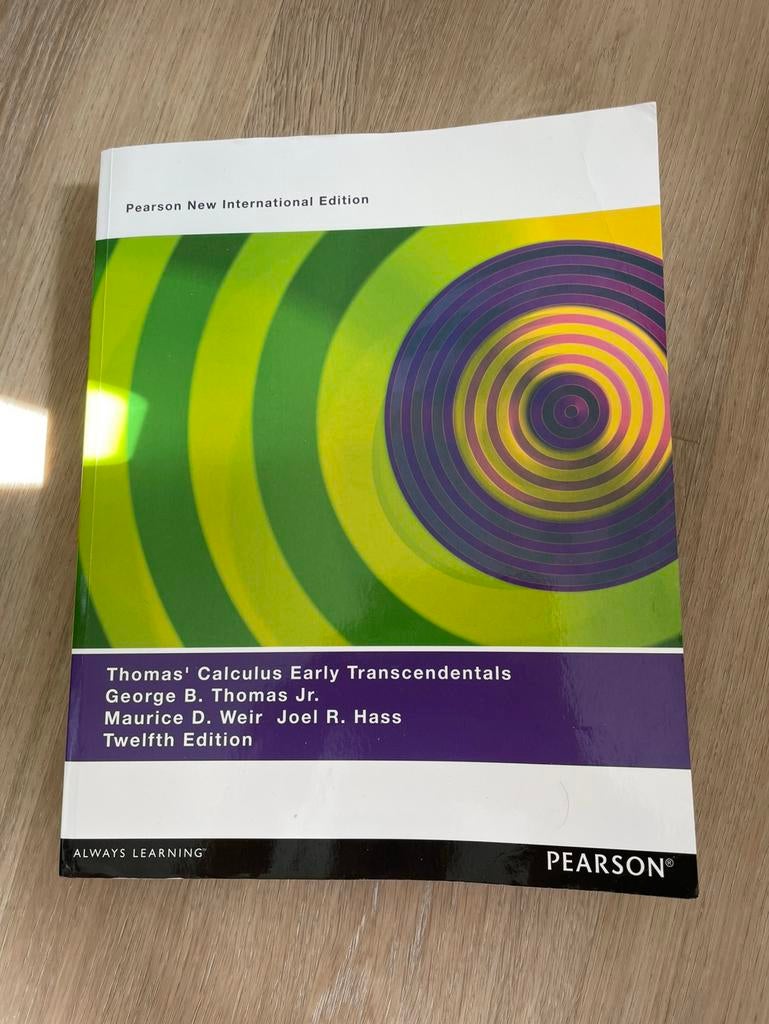 Thomas' Calculus Early Transcendentals, Boeken, Ophalen of Verzenden, Beta, Zo goed als nieuw, WO