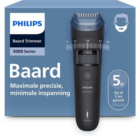 Philips Baardtrimmer 5000 Series - Zo goed als nieuw, Ophalen, Zo goed als nieuw, Tondeuse