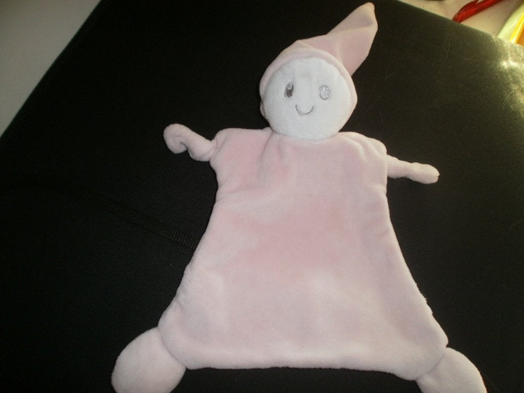 Evora Kruidvat spookje popje roze velours wit hoofd puntmuts, Overige merken, Overige typen, Nieuw, Ophalen of Verzenden