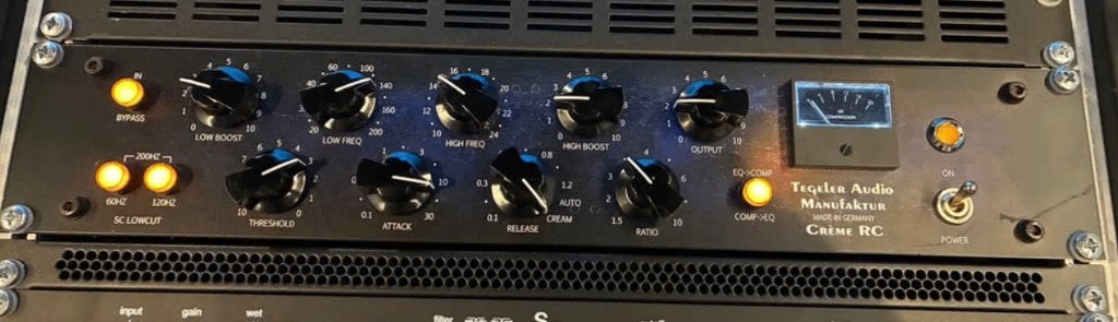 Tegeler Crème RC compressor & EQ, Ophalen of Verzenden, Gebruikt, Equalizer