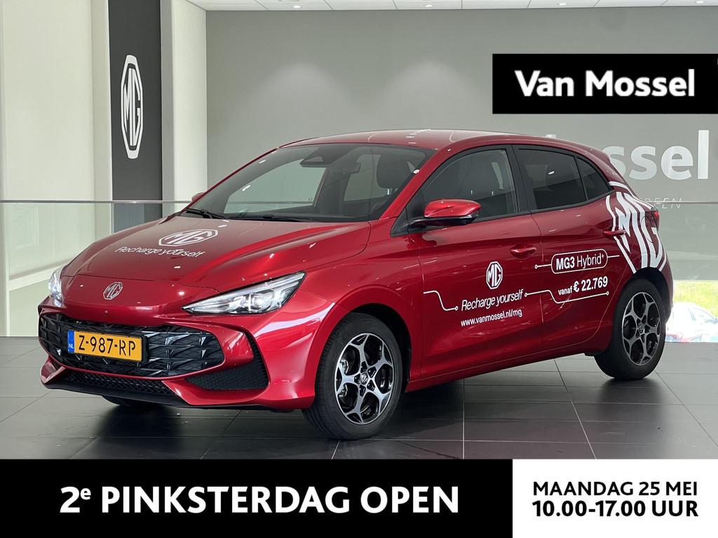 MG 3 1.5 Hybrid+ Aut. Luxury Camera | LED | Stoel & Stuur Ve, Auto's, MG, 12 maanden, 1498 cc, 4 cilinders, 1283 kg