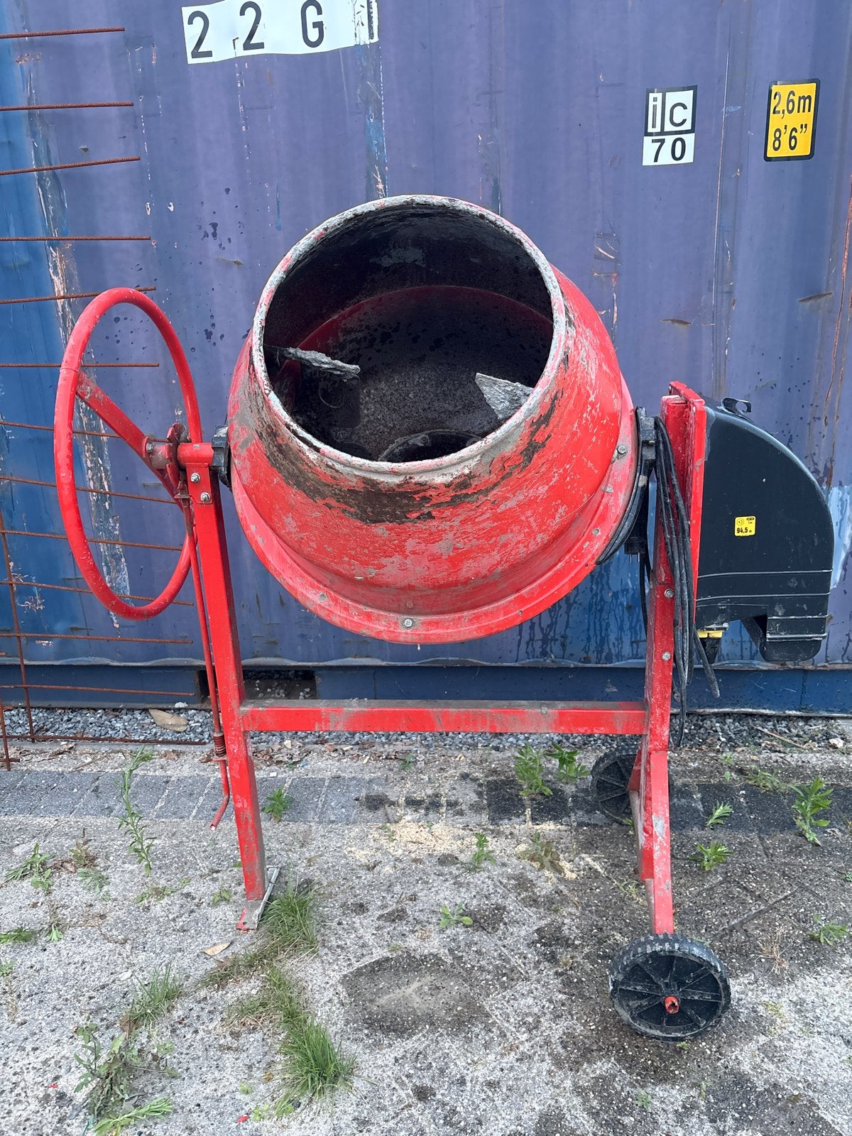 Betonmolen HMP 165L - Robuust en Betrouwbaar, Ophalen, Gebruikt