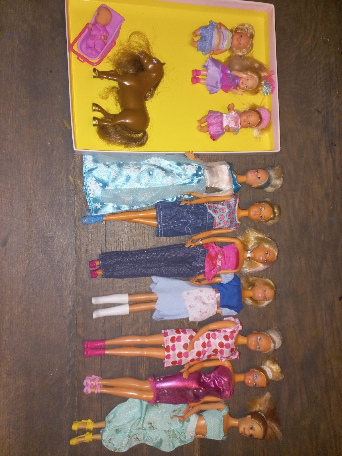 Barbie en Steffi poppen, Ophalen of Verzenden, Gebruikt, Barbie