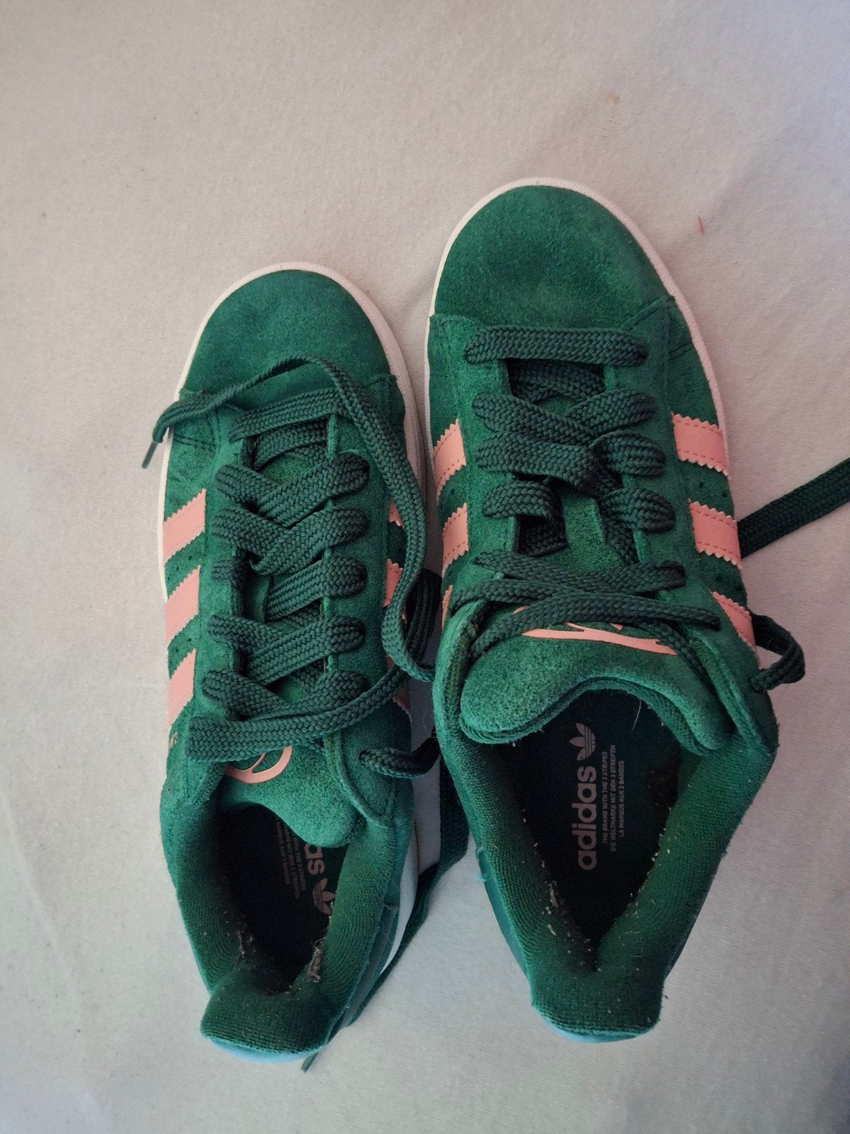 Adidas campus, Kleding | Dames, Schoenen, Ophalen of Verzenden, Zo goed als nieuw, Wit, Sneakers of Gympen