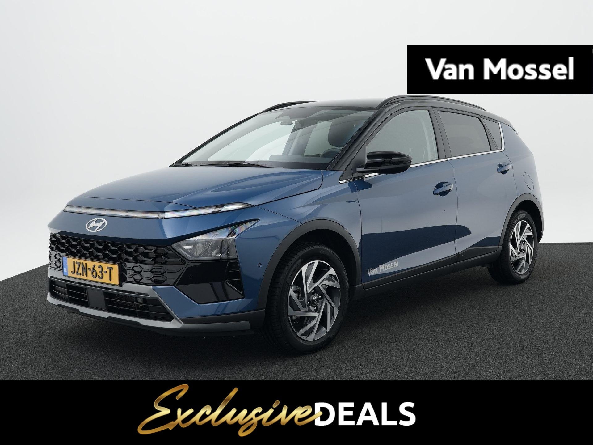 Hyundai Bayon 1.0 T-GDI Premium | Stoel/Stuurverwarming | Ac, Euro 6, Blauw, Origineel Nederlands, Automatische klimaatregeling