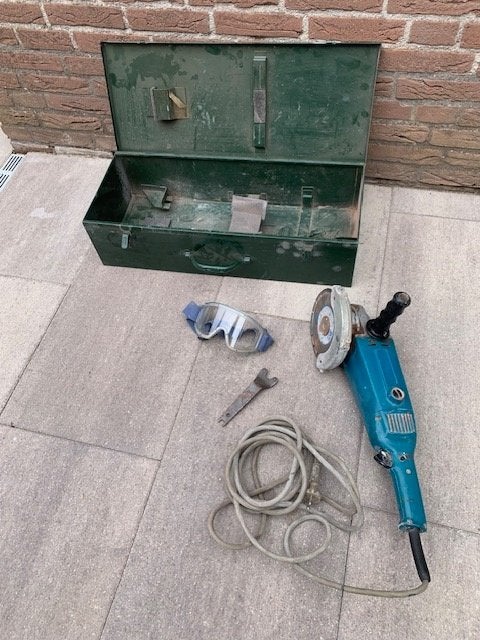 Metabo haaks slijper, Ophalen, Gebruikt, Minder dan 700 watt, Haakse handslijpmachine