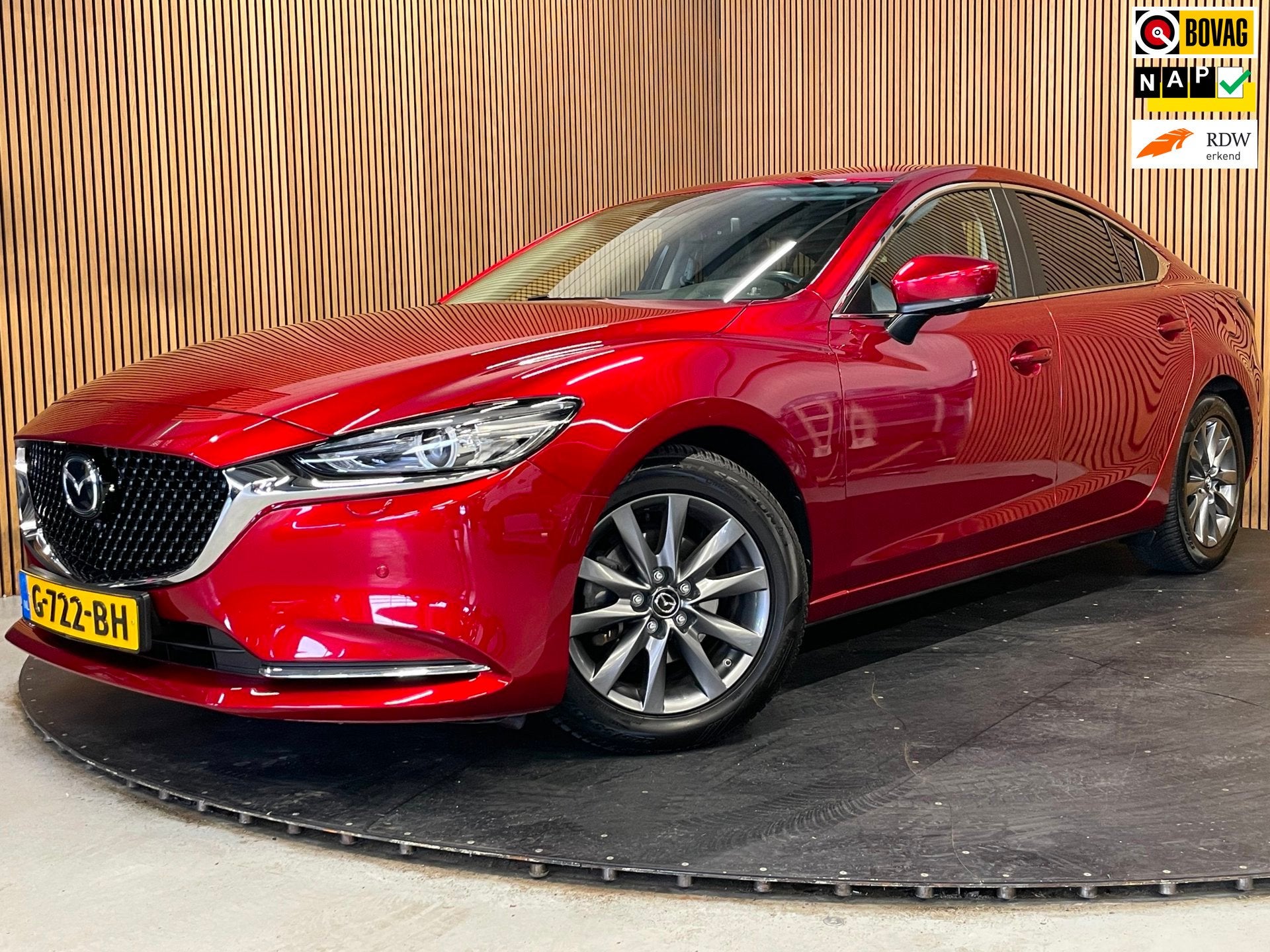 Mazda 6 2.0 SkyActiv-G 165 Signature|FULL OPTION|TREKAAK|ACC, Auto's, Gebruikt, 4 cilinders, 165 pk, Sedan