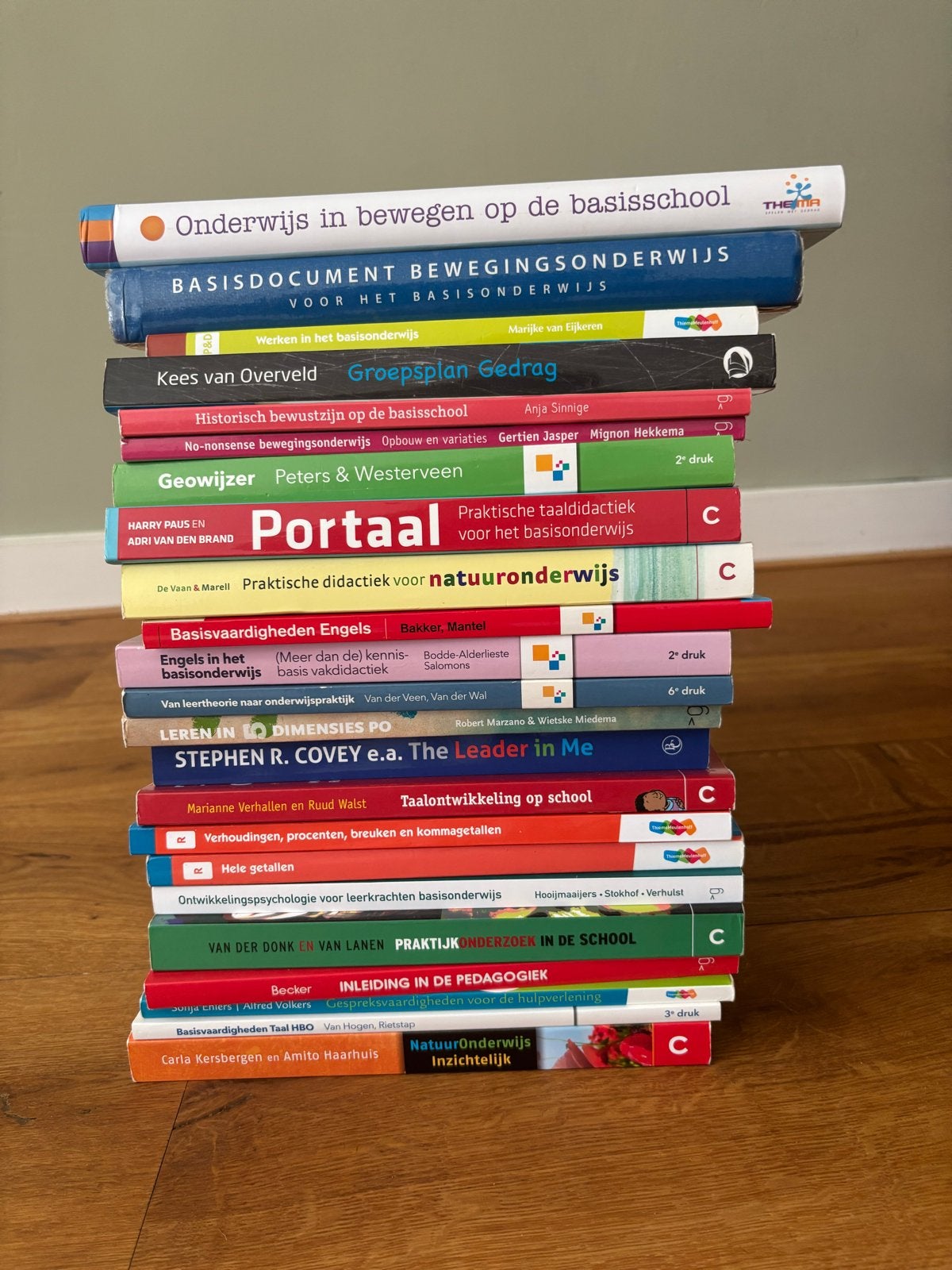 Diverse onderwijsboeken voor PABO/lerarenopleiding, Ophalen, Gamma, Gelezen, HBO